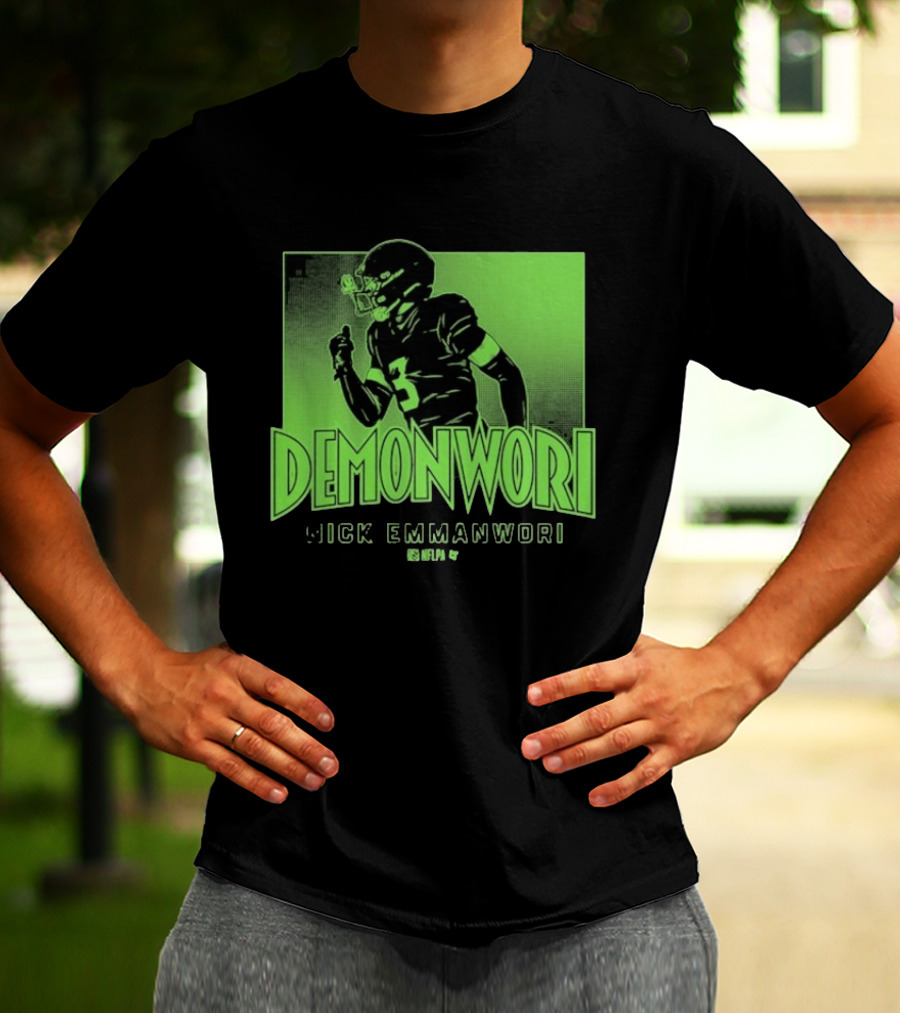 Nick Emmanwori Demonwori Seattle Seahawks Snell 14 T-Shirt