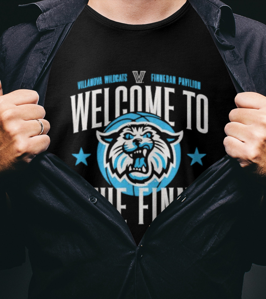 Villanova Wildcats Welcome To Finneran Pavilion The Finn T-Shirt