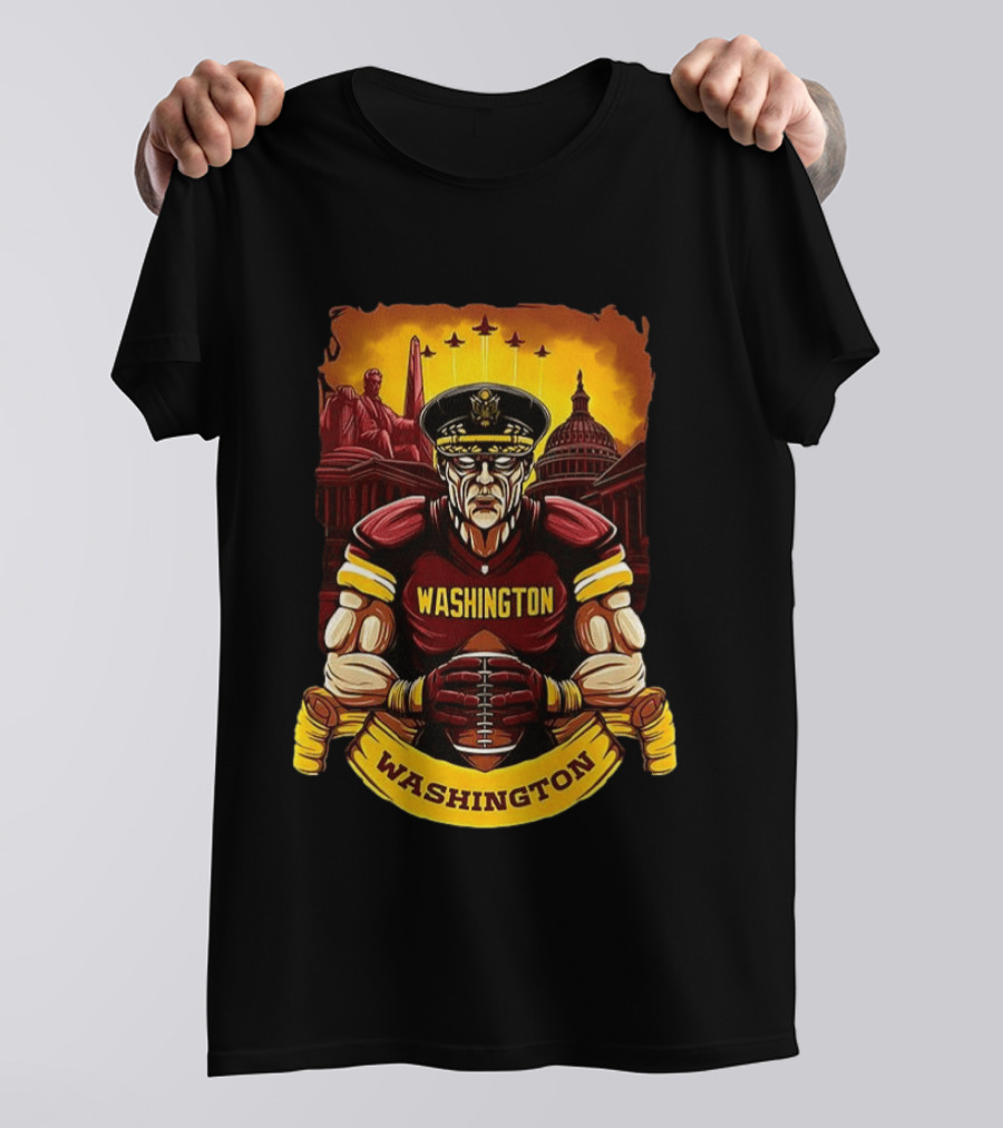 Washington Commanders Football Capitol Sentinel T-Shirt