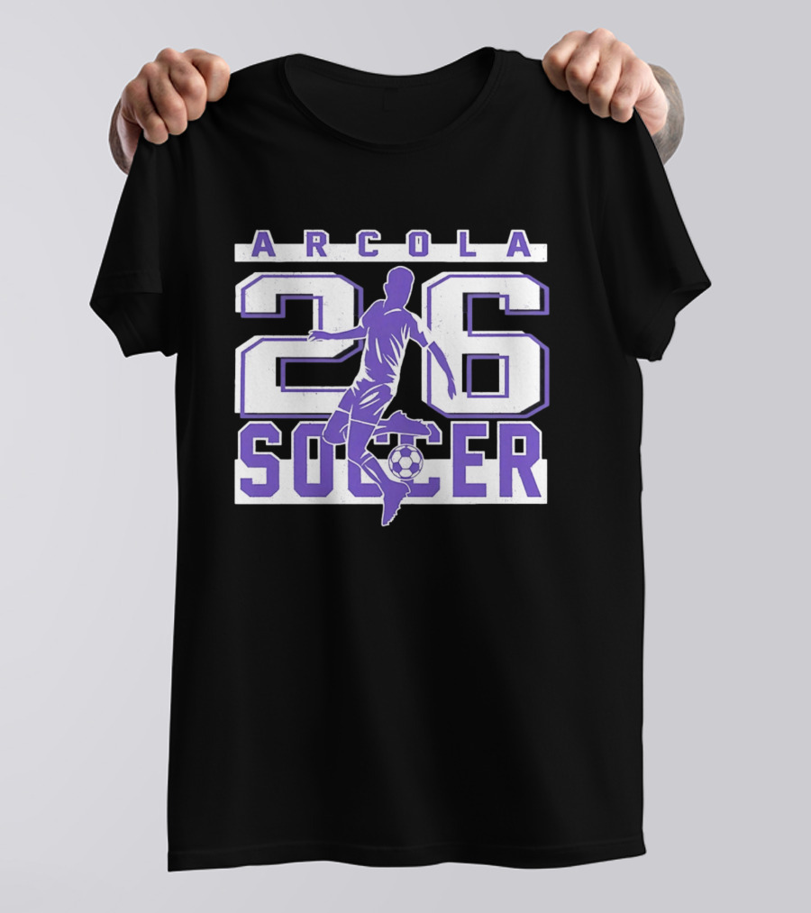 Arcola 26 Soccer Purple Riders 2026 T-Shirt