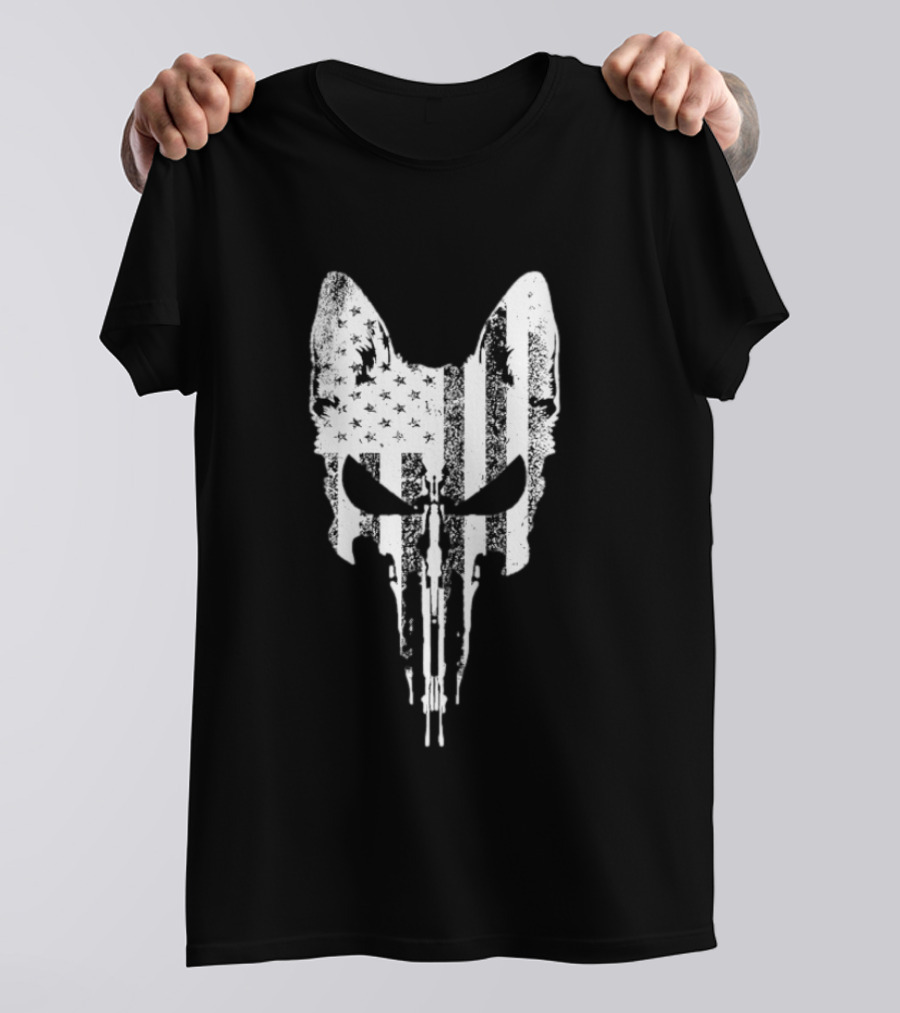 Call Of Duty Rex Skull American Flag T-Shirt