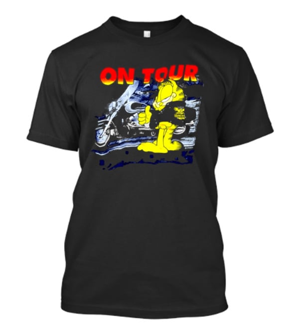 Garf On Tour Motorcycle Adventure T-Shirt
