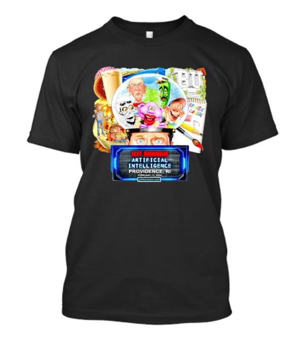 Jeff Dunham Artificial Intelligence Providence RI February 12 2026 T-Shirt