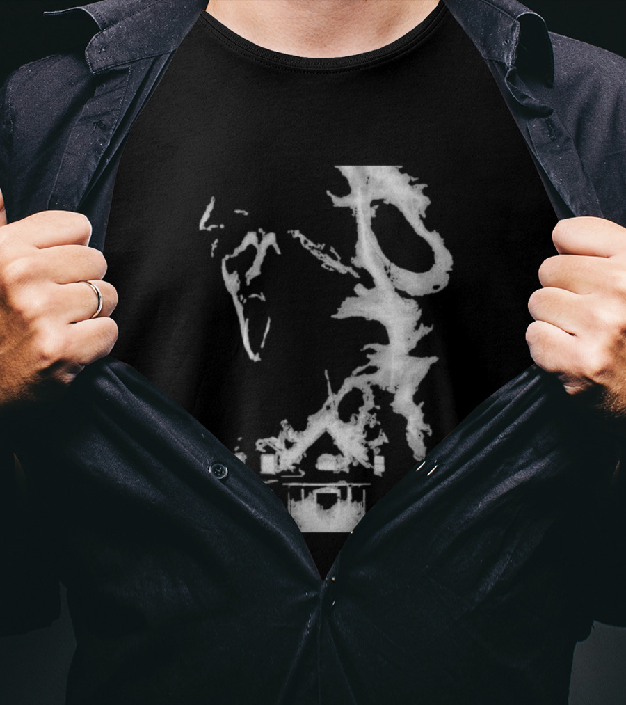 30th Anniversary Scream Kill Tour Texas Chainsaw Massacre Map T-Shirt