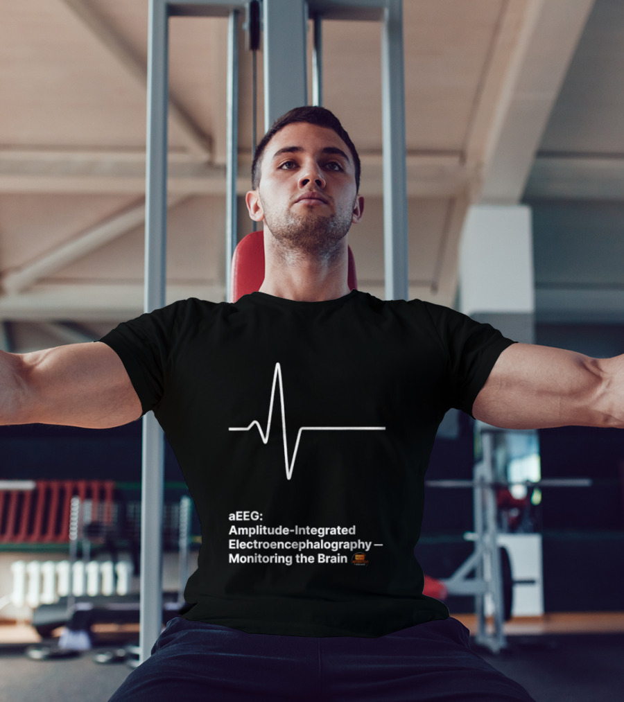 EEEG Amplitude Integrated Electroencephalography Monitoring The Brain T-Shirt