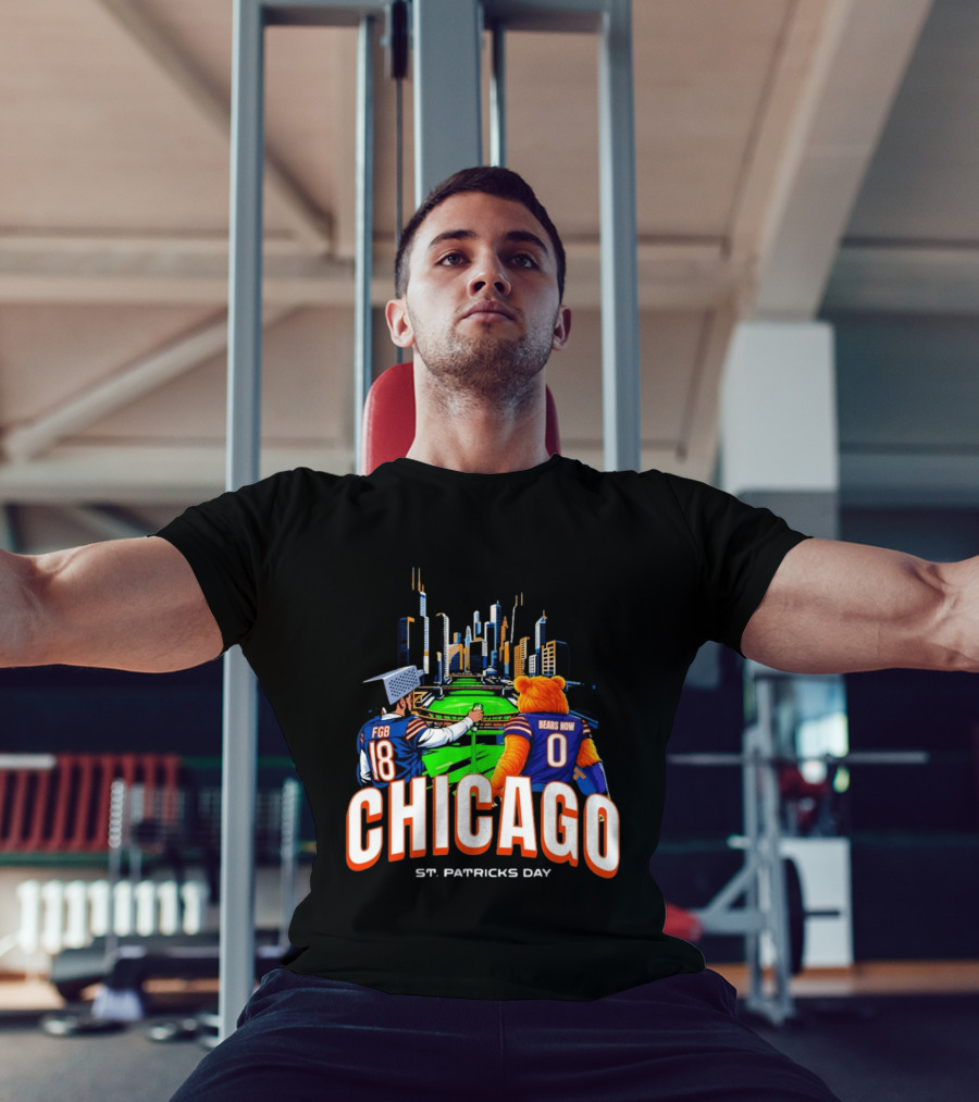Chicago Bears St. Patricks Day Green River FGB Bears Now T-Shirt