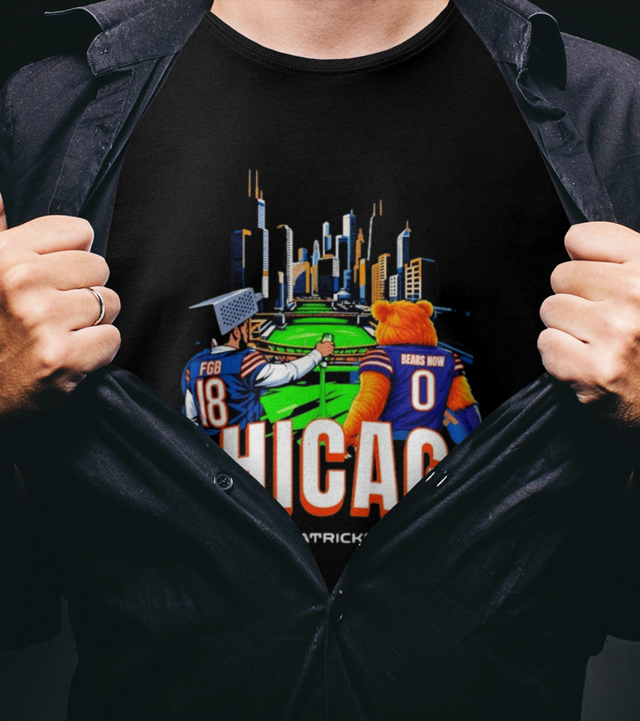 Chicago Bears St. Patricks Day Green River FGB Bears Now T-Shirt