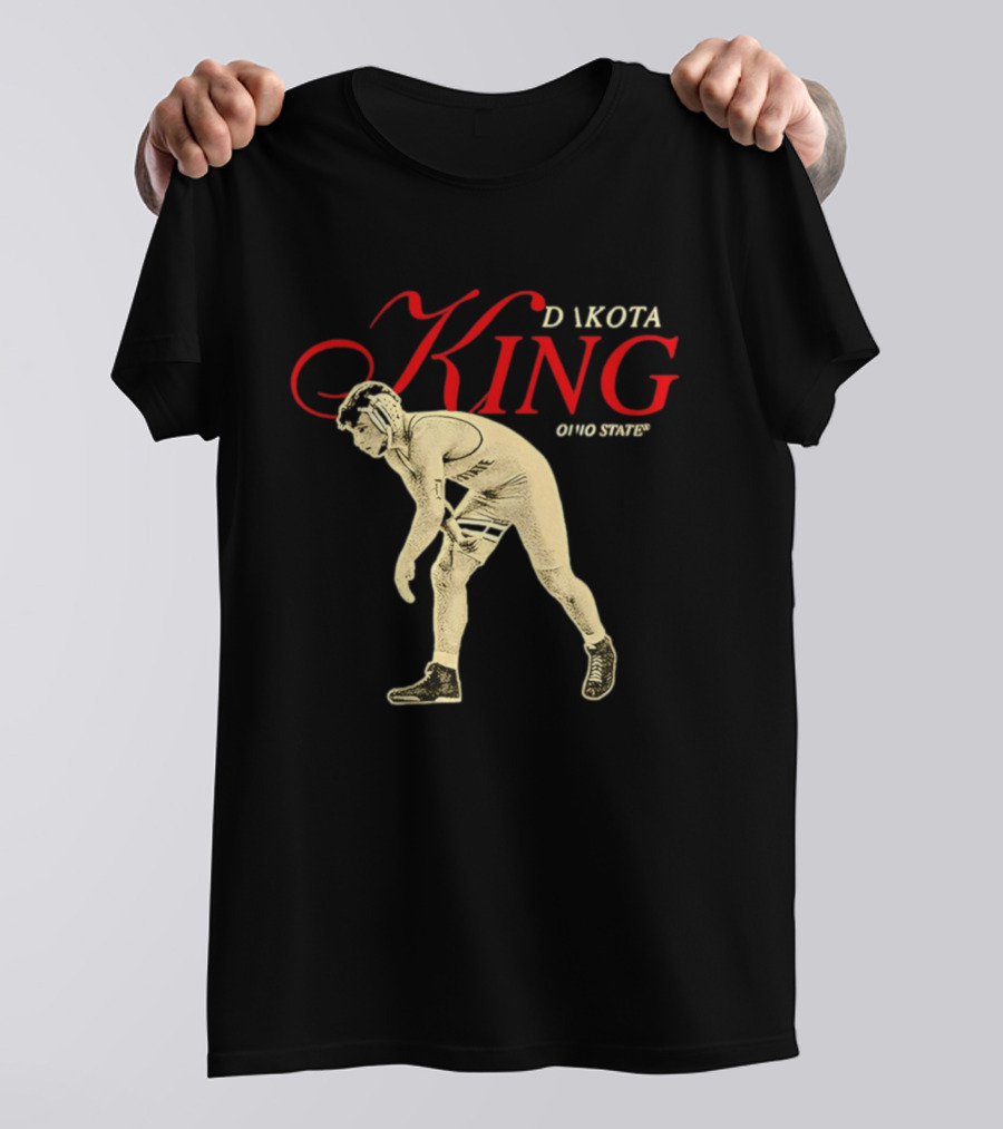 Dakota King Ohio State Wrestling NCAA Legacy T-Shirt