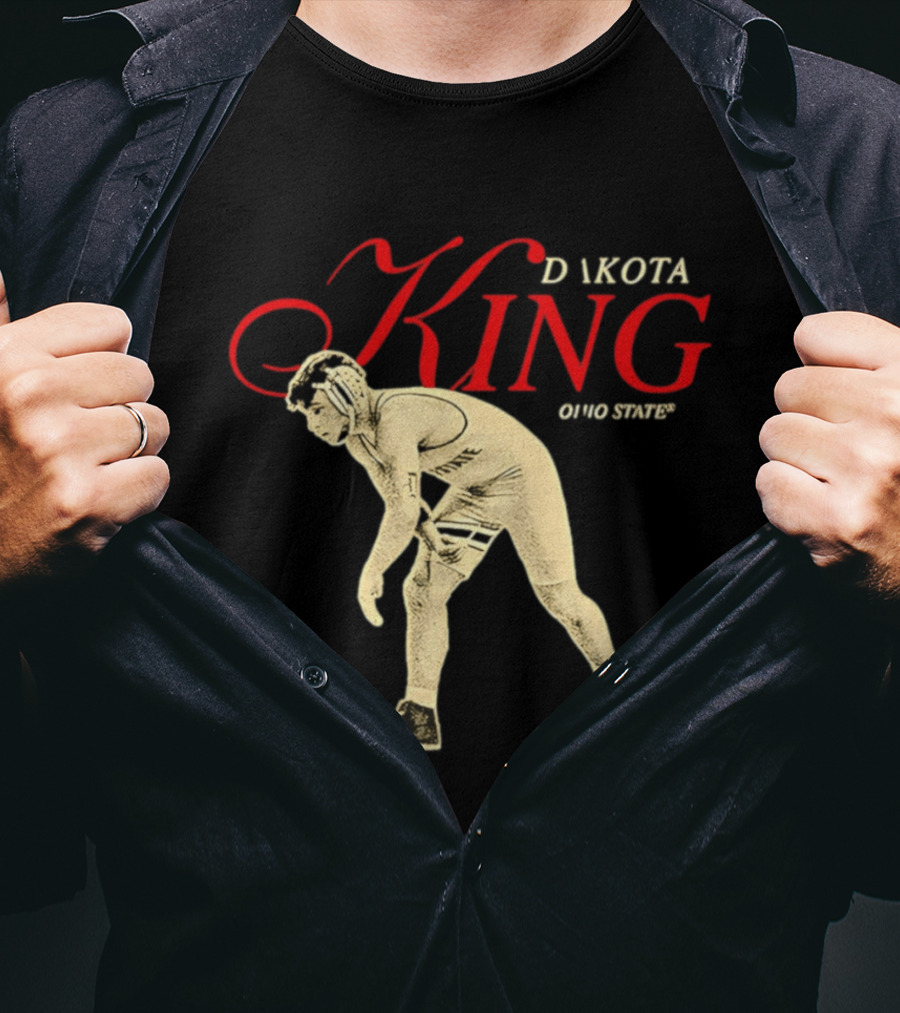 Dakota King Ohio State Wrestling NCAA Legacy T-Shirt