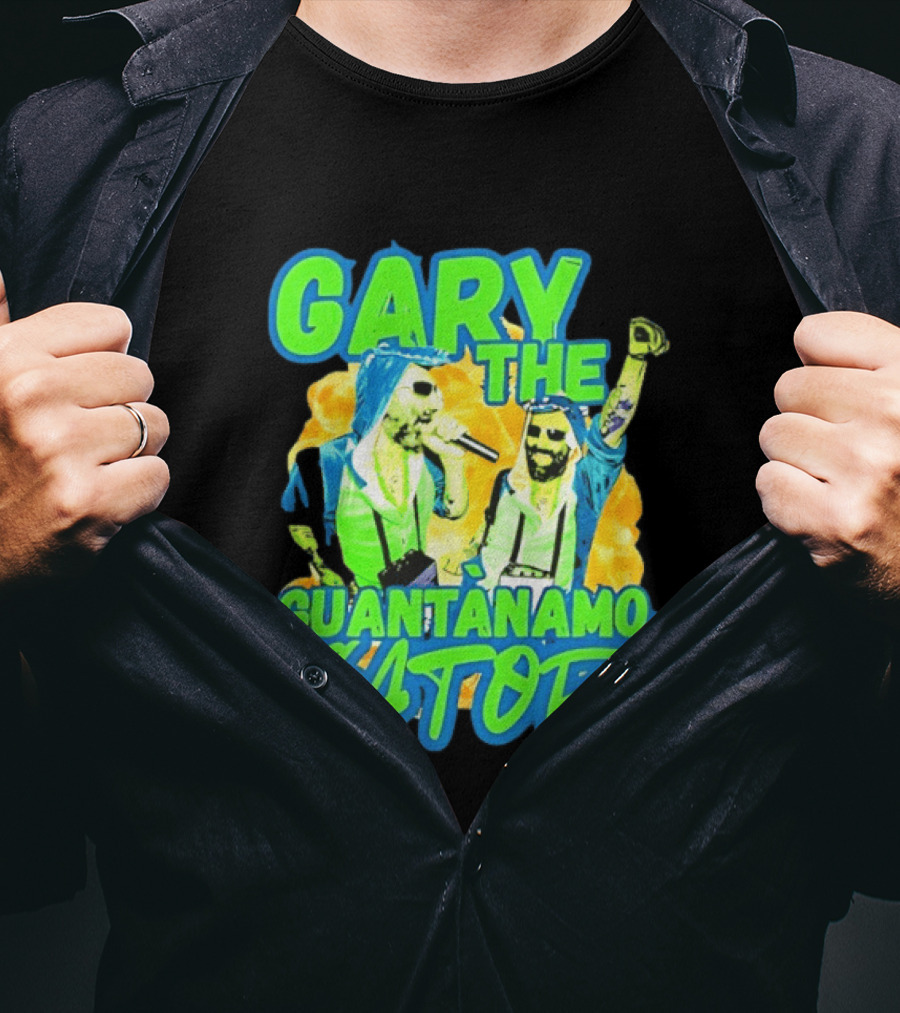 Gary The Guantanamo Gator Retro Pop Culture T-Shirt