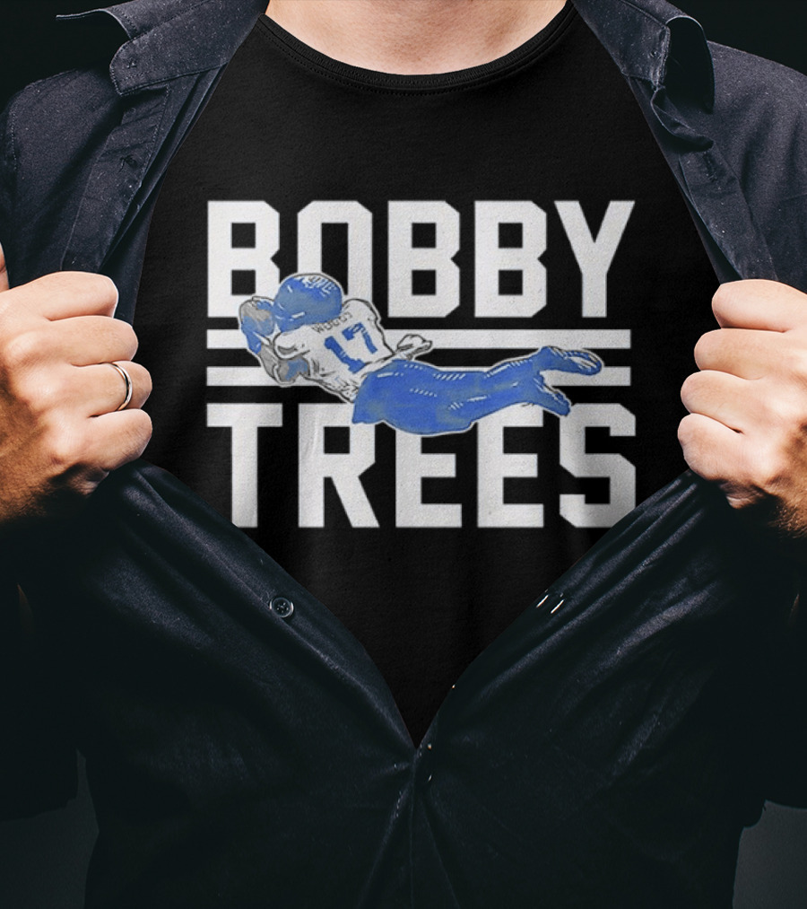 Bobby Trees 17 Football Dive T-Shirt