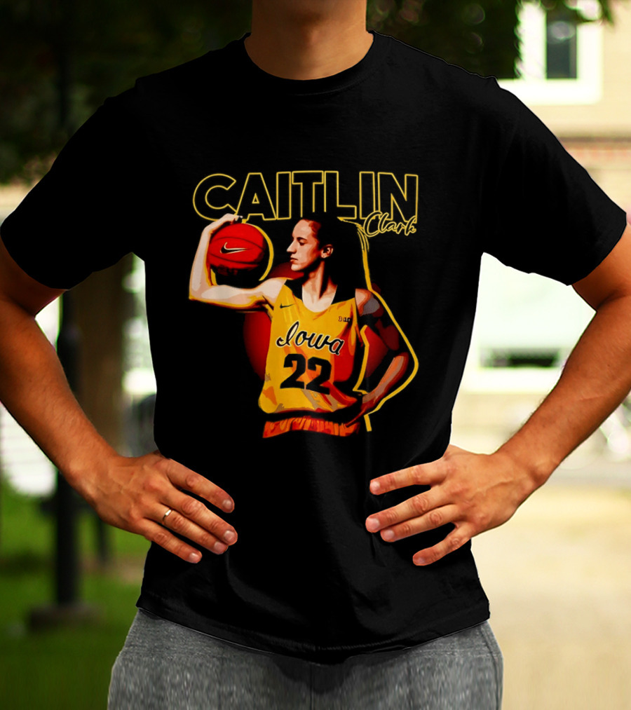 Caitlin Clark Iowa Basketball 22 Nike T-Shirt