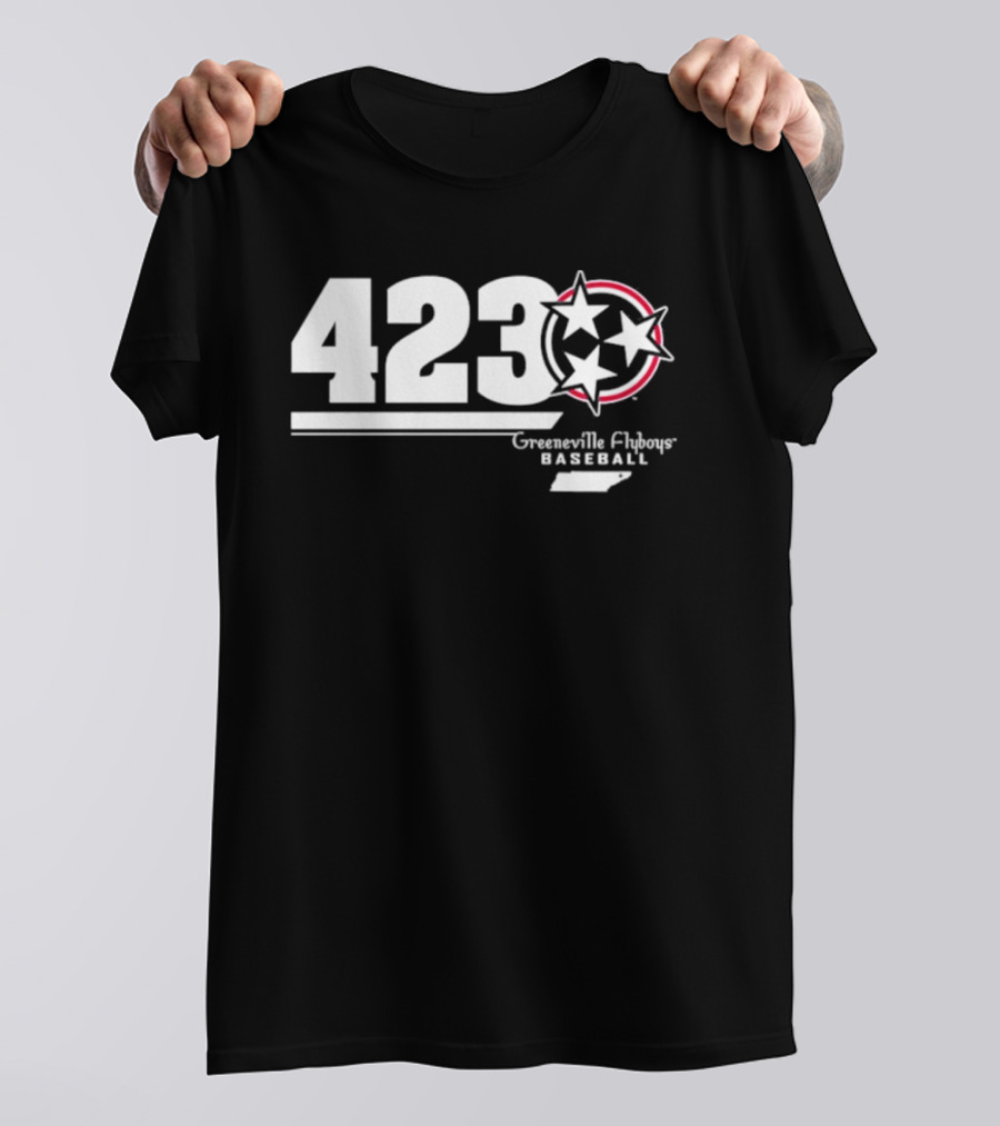 Greenville Flyboys Baseball 423 Stars T-Shirt