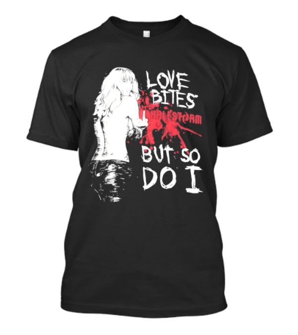 Halestorm Love Bites But So Do I Middle Finger Women's Clothing T-Shirt
