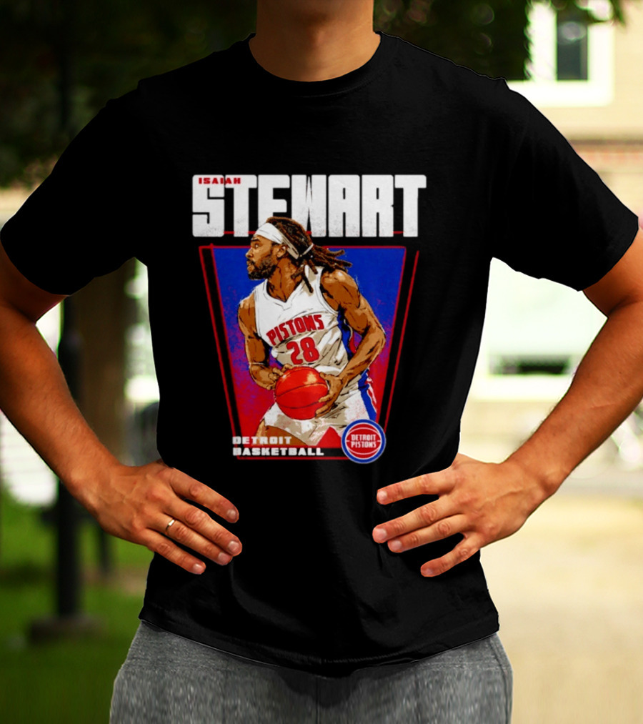 Isaiah Stewart Detroit Pistons Basketball 28 T-Shirt