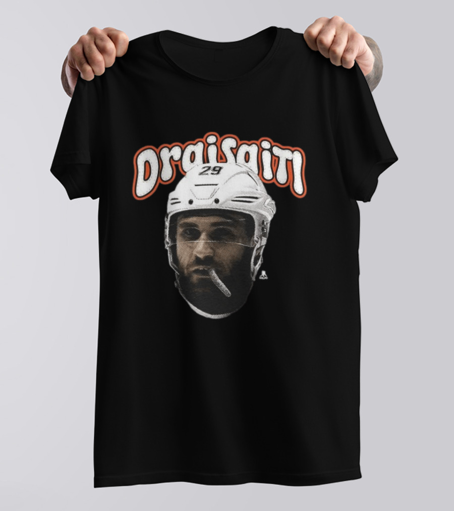 Leon Draisaitl Edmonton Oilers Hockey Draisaitl Big Face 29 T-Shirt