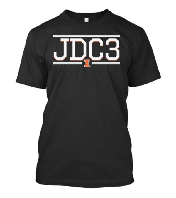 Illinois Fighting Illini JDC3 Jake Davis Corner 3 T-Shirt
