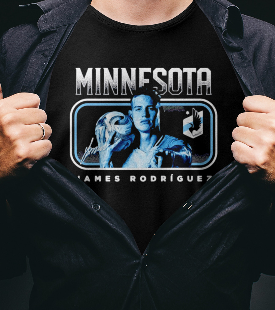 Minnesota James Rodríguez Soccer Fan T-Shirt