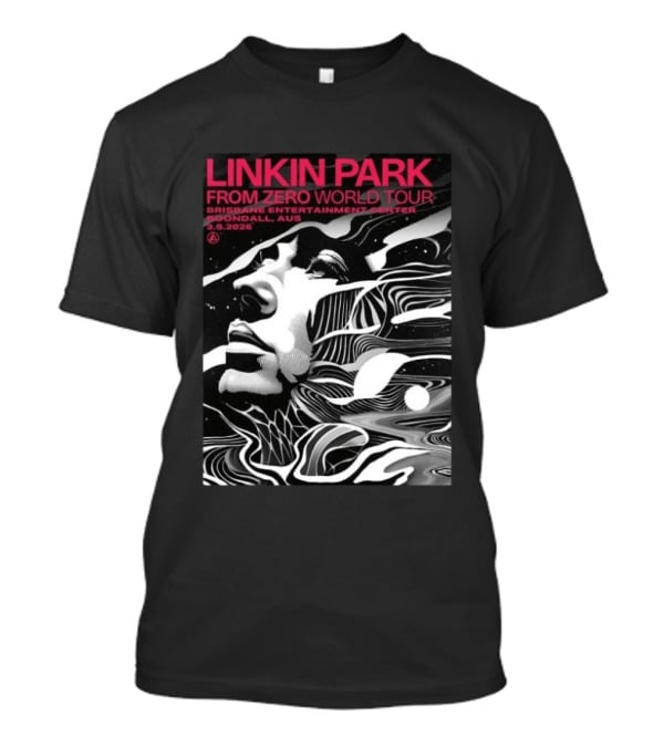 Linkin Park From Zero World Tour Brisbane Entertainment Center Boondall Australia March 3 2026 T-Shirt