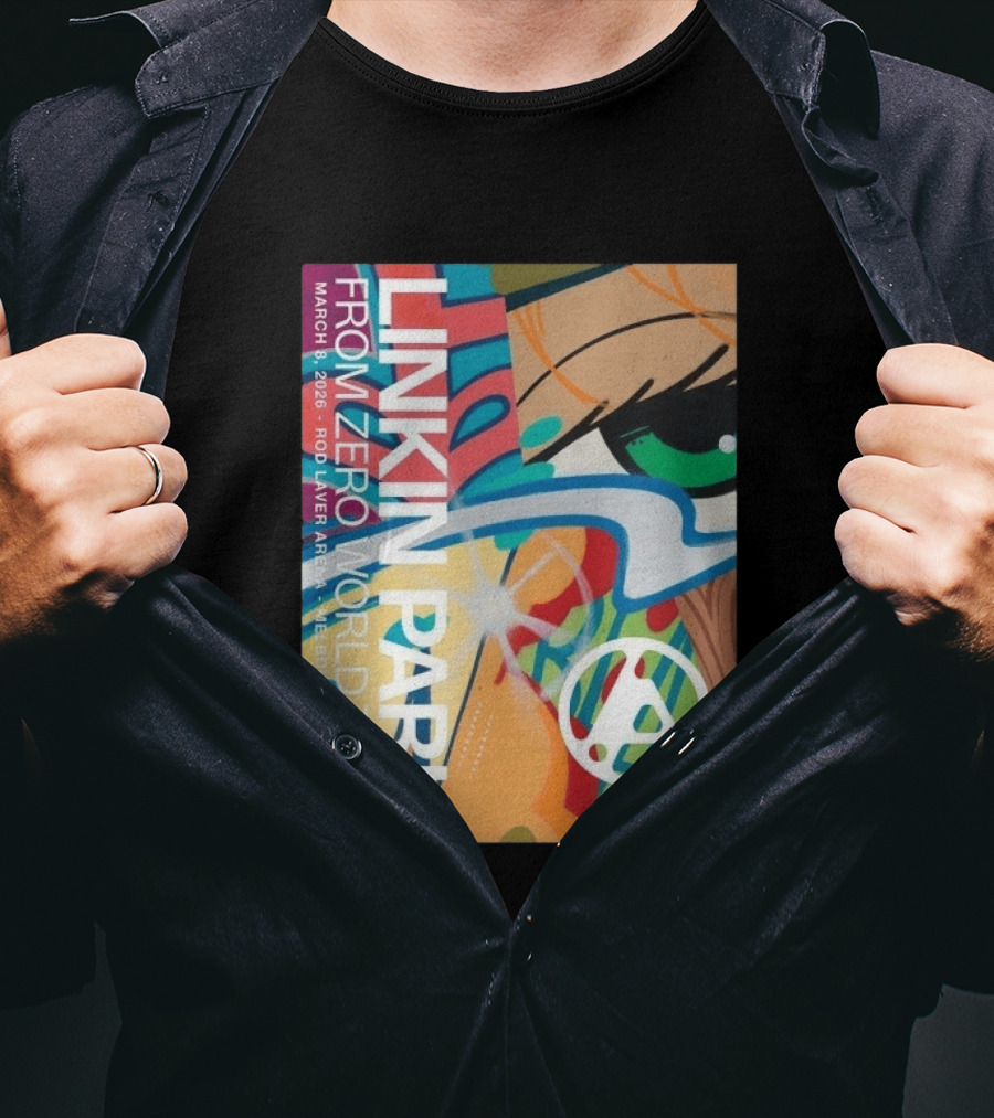 Linkin Park From Zero World Tour Rod Laver Arena Melbourne Australia March 8 2026 T-Shirt