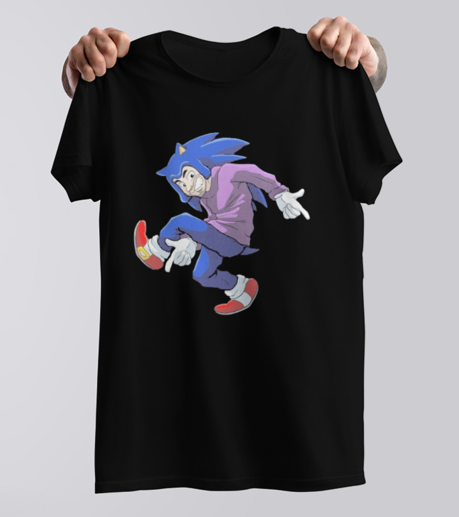 Malebox Malebox The Hedgehog Sonic T-Shirt