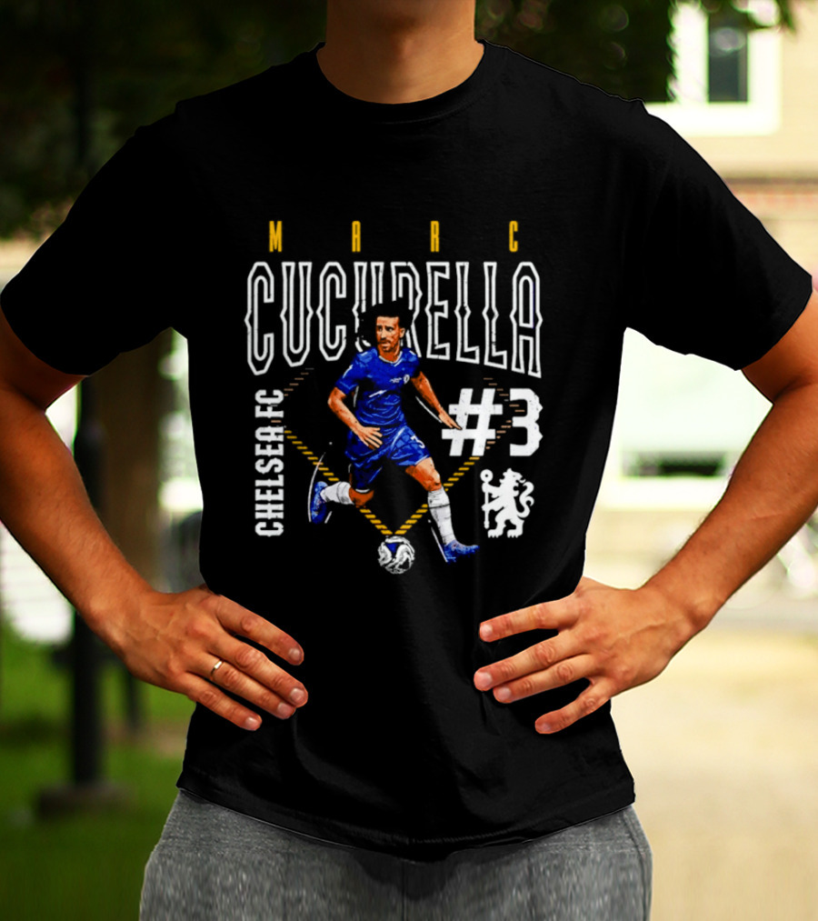 Marc Cucurella Chelsea FC #3 Player T-Shirt