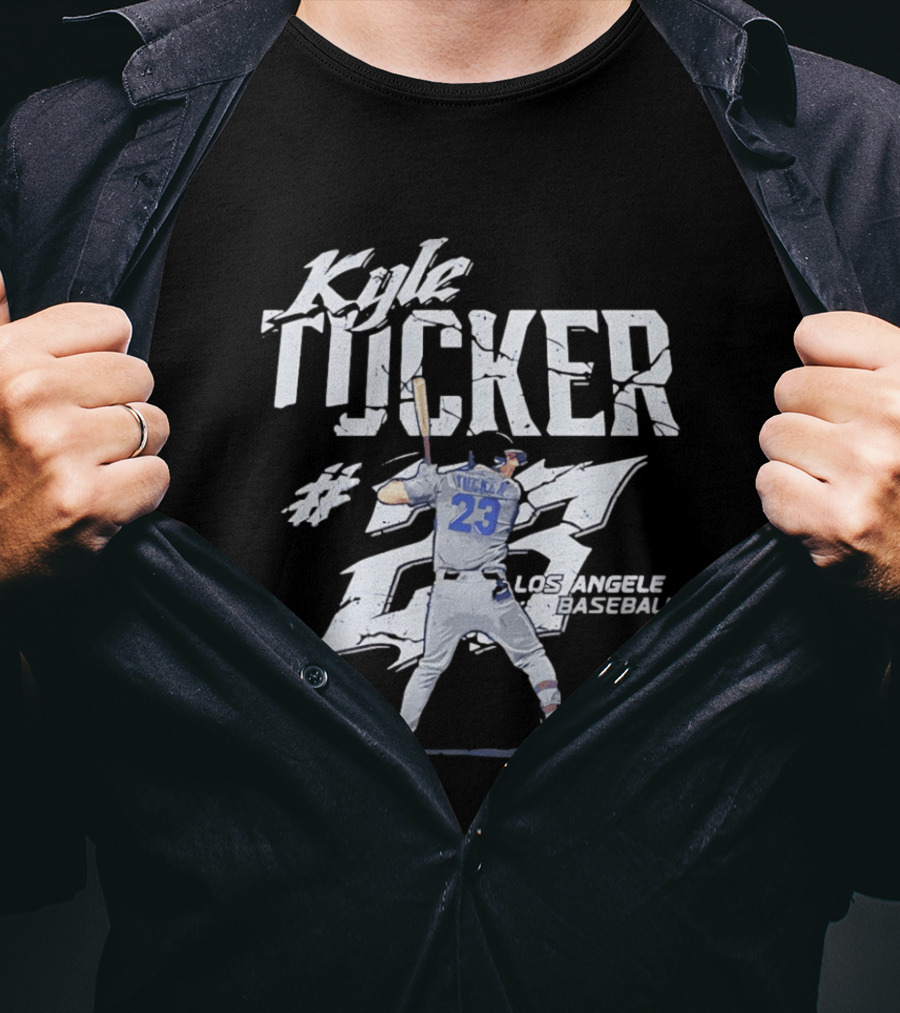 Kyle Tucker 23 Los Angeles Baseball Player T-Shirt