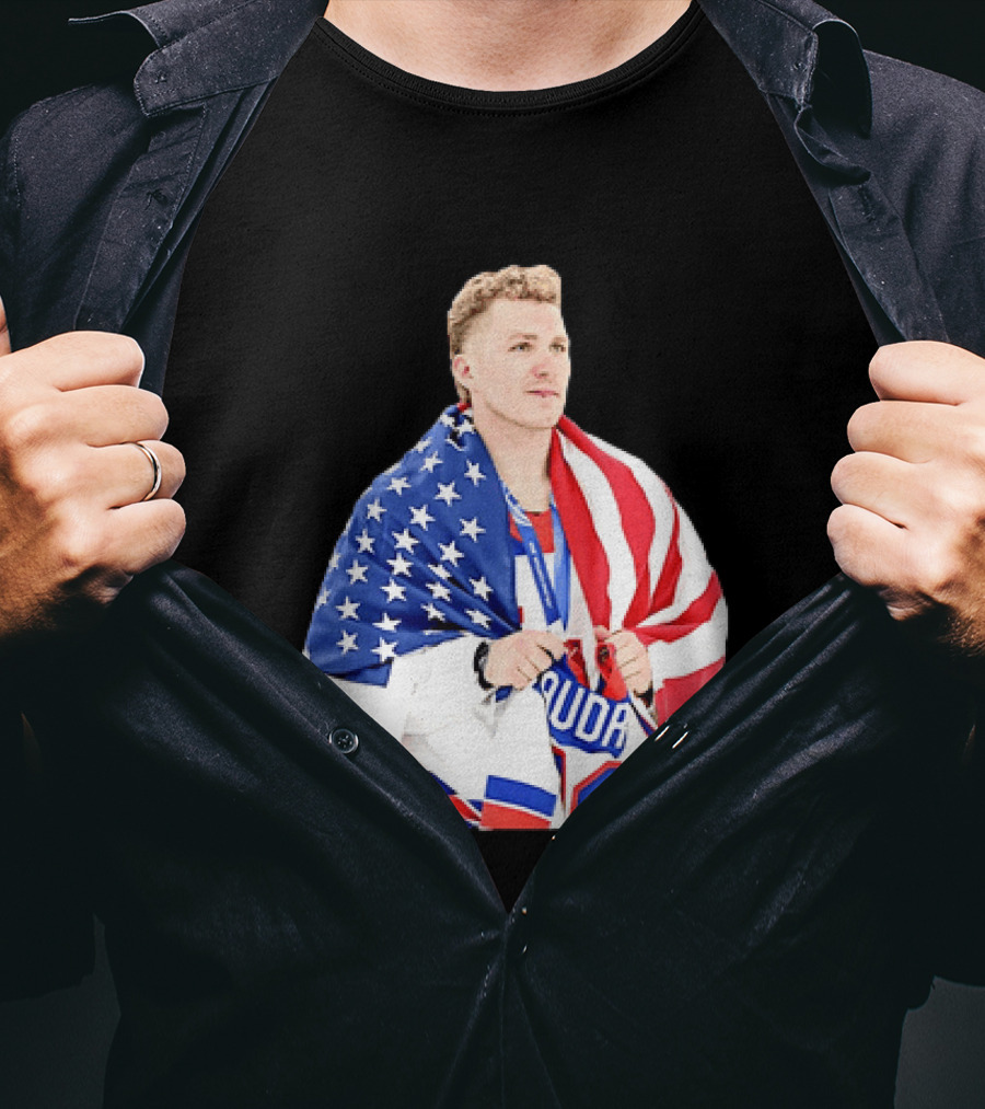 Matthew Tkachuk Team USA 2026 Milano Cortina Winter Olympics Golden Goal T-Shirt