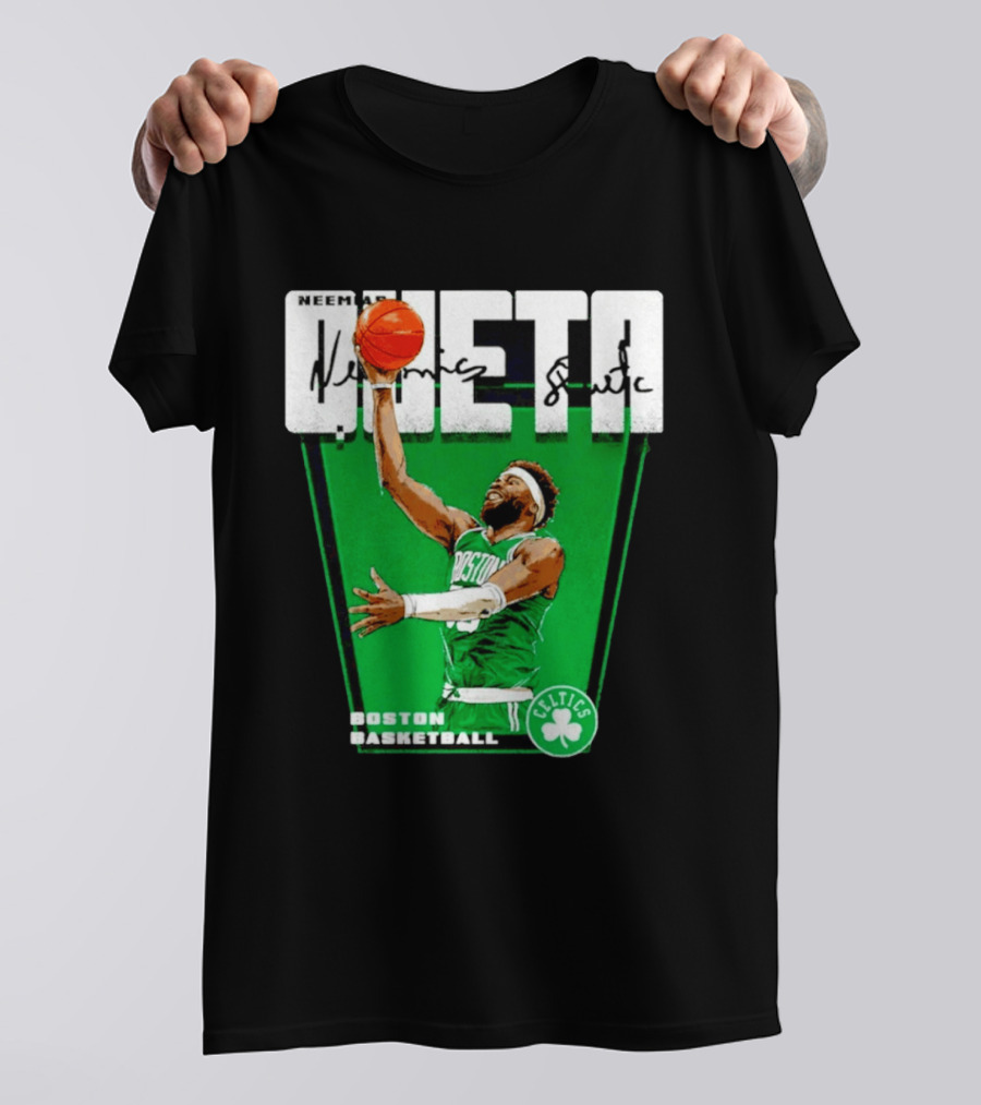 Neemias Queta Boston Celtics Basketball Celtics T-Shirt