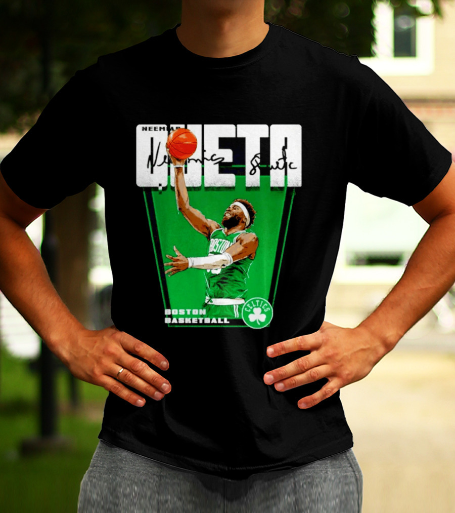 Neemias Queta Boston Celtics Basketball Celtics T-Shirt