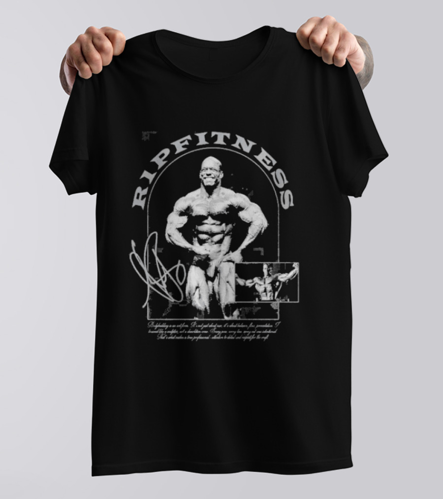 Shawn Ray Ripfitness Signature Bodybuilding T-Shirt