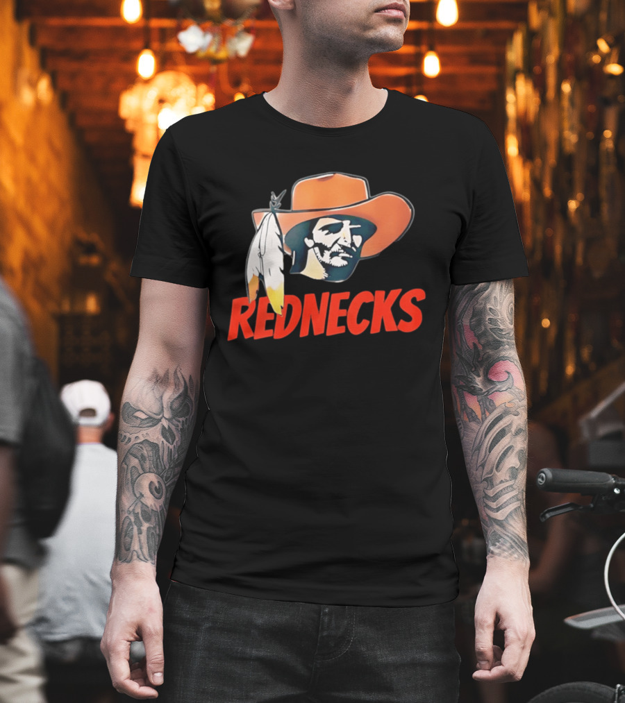 Rednecks Cowboy Hat Feather T-Shirt