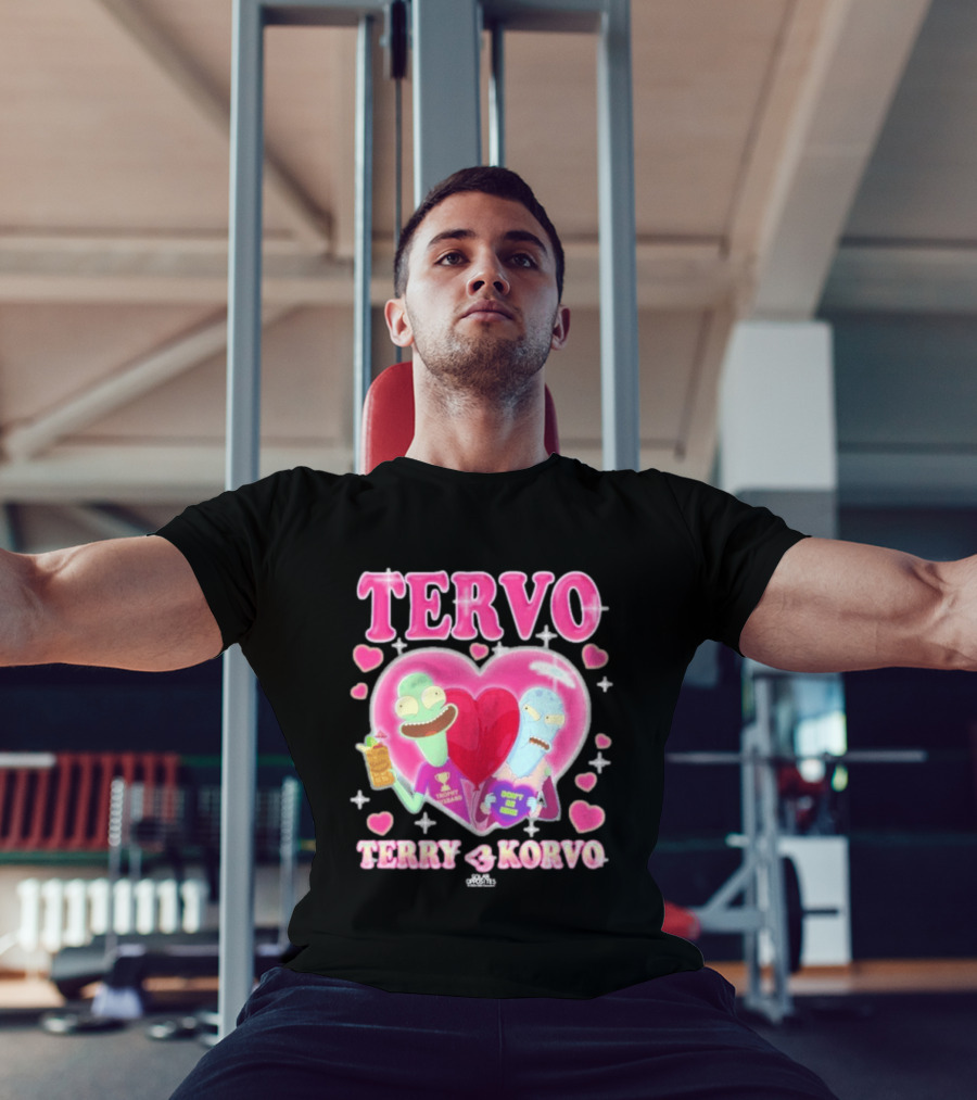 TERVO Terry Korvo Trophy Husband Don't Go Bacon My Heart T-Shirt