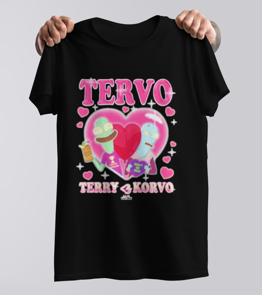 TERVO Terry Korvo Trophy Husband Don't Go Bacon My Heart T-Shirt