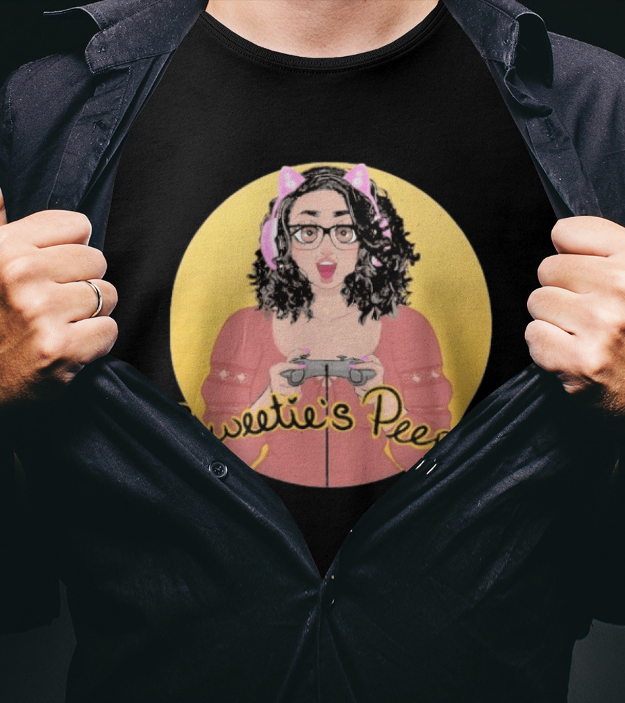 Sweetie's Peeps Gamer Girl Headset And Glasses T-Shirt