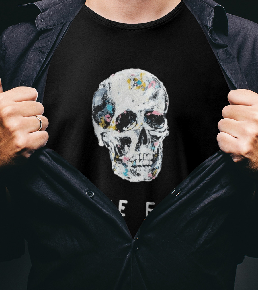 The End Colorful Skull T-Shirt