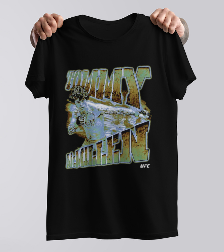 Tommy McMillen UFC Fighter Action Pose T-Shirt