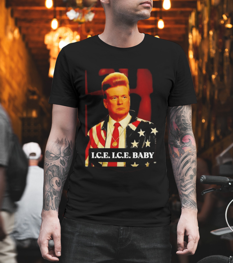 I.C.E. I.C.E. Baby Patriotic Flag Suit T-Shirt