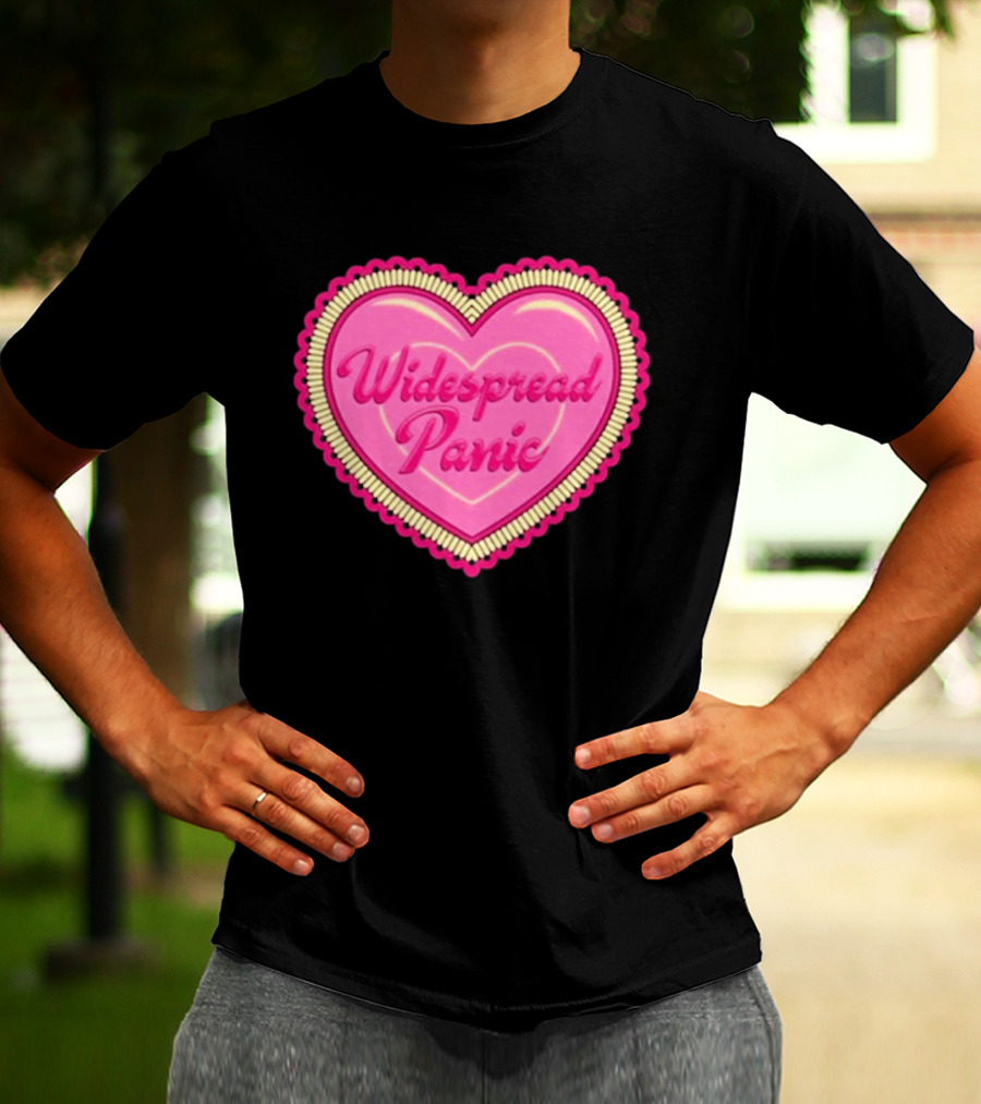 Widespread Panic Heart 2 14 2 15 2026 Austin TX Event T-Shirt