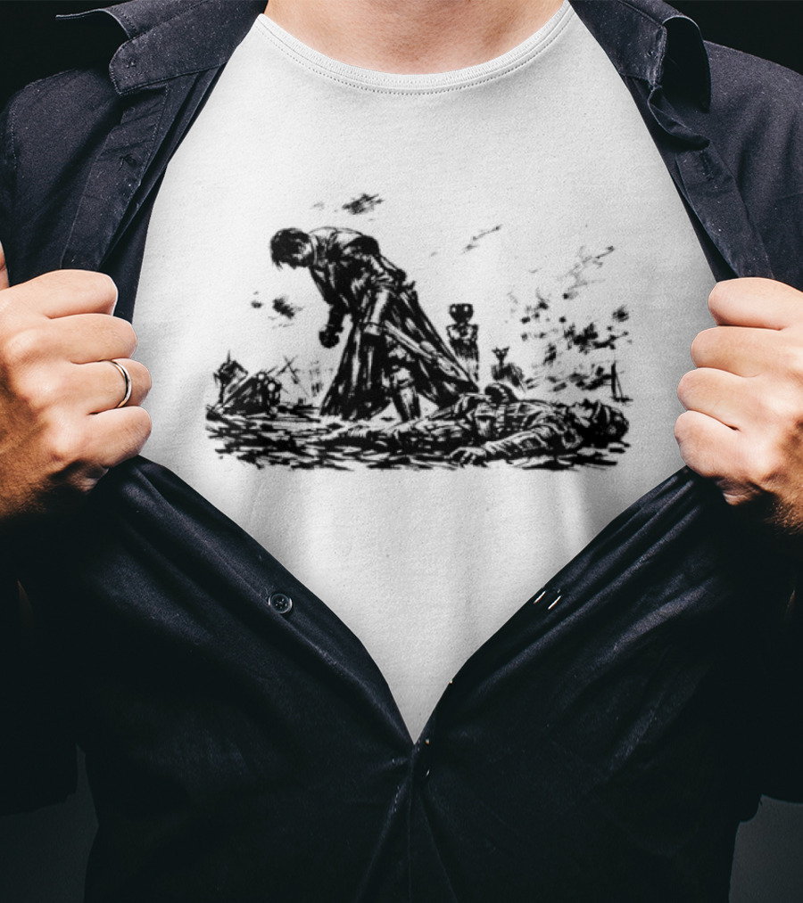 A Knight Of The Seven Kingdoms Aerion Targaryen Dragged By Duncan Iconic Scene T-Shirt