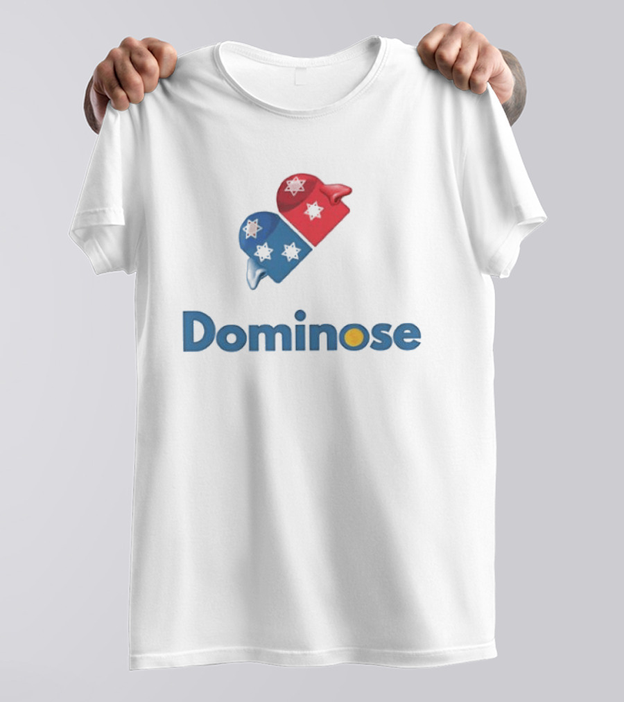 Dominose Pizza Logo Parody Fun Mashup T-Shirt