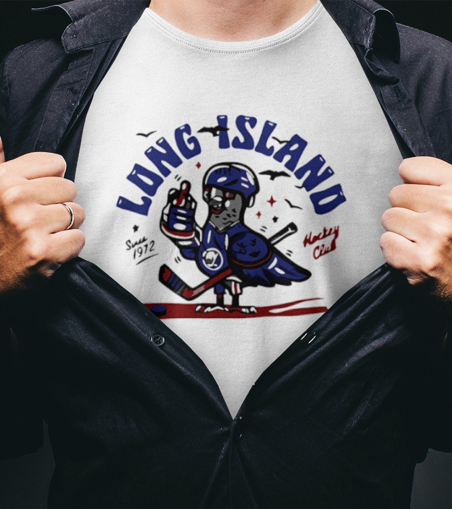 Long Island Hockey Club Since 1972 T-Shirt