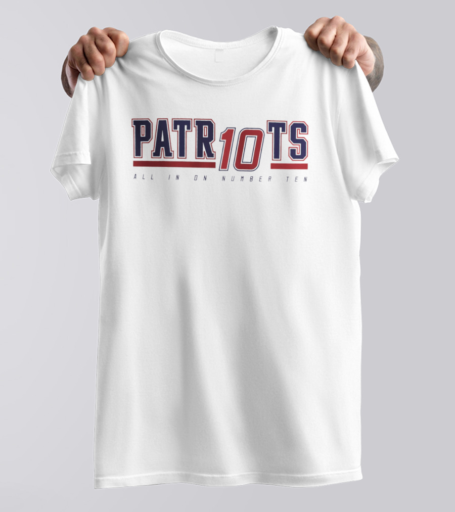 PATR10TS All In On Number Ten New England T-Shirt