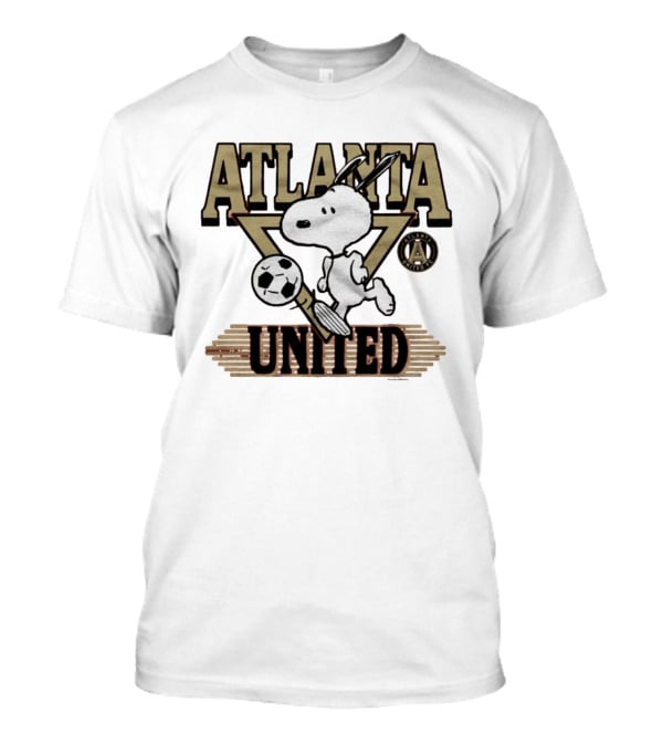 Atlanta United Snoopy Soccer Collaboration T-Shirt