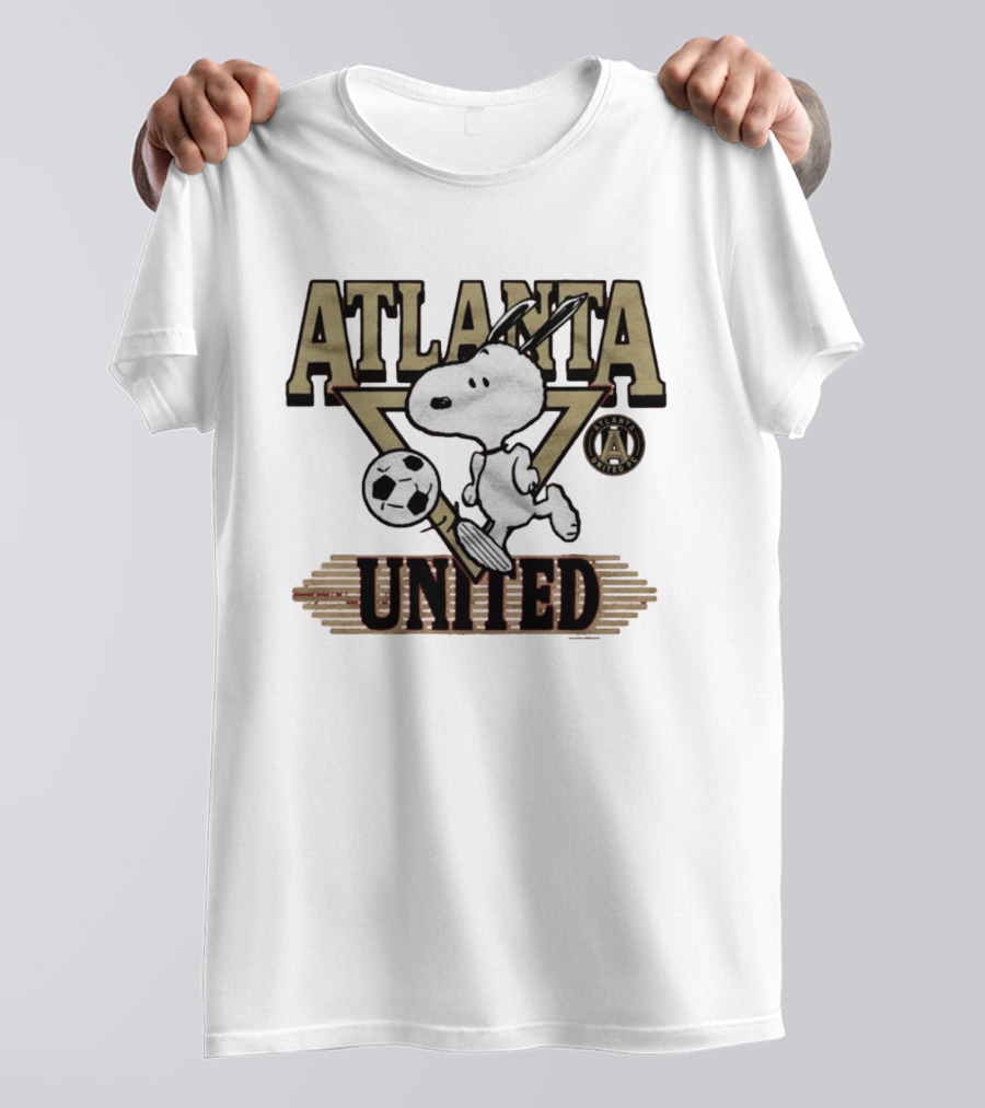 Atlanta United Snoopy Soccer Collaboration T-Shirt