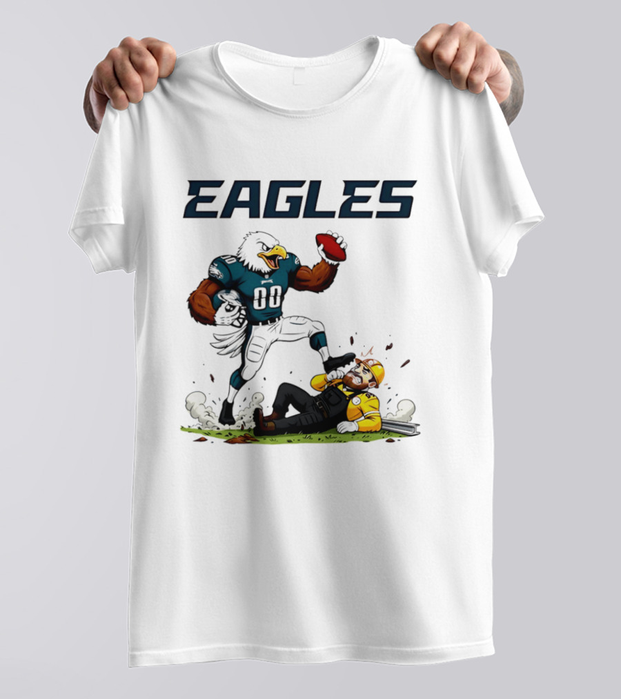 Philadelphia Eagles Vs Pittsburgh Steelers Rivalry Beat Steelers T-Shirt