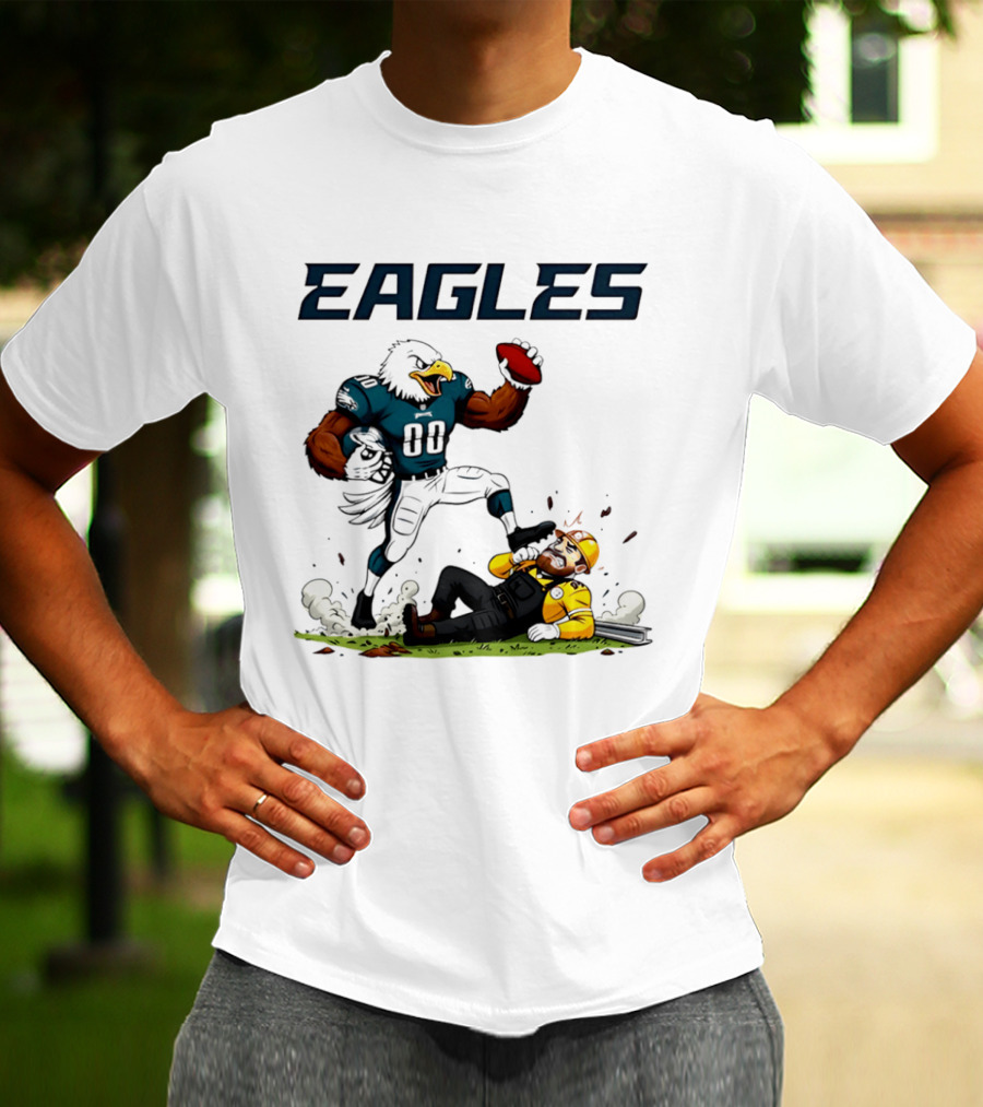 Philadelphia Eagles Vs Pittsburgh Steelers Rivalry Beat Steelers T-Shirt