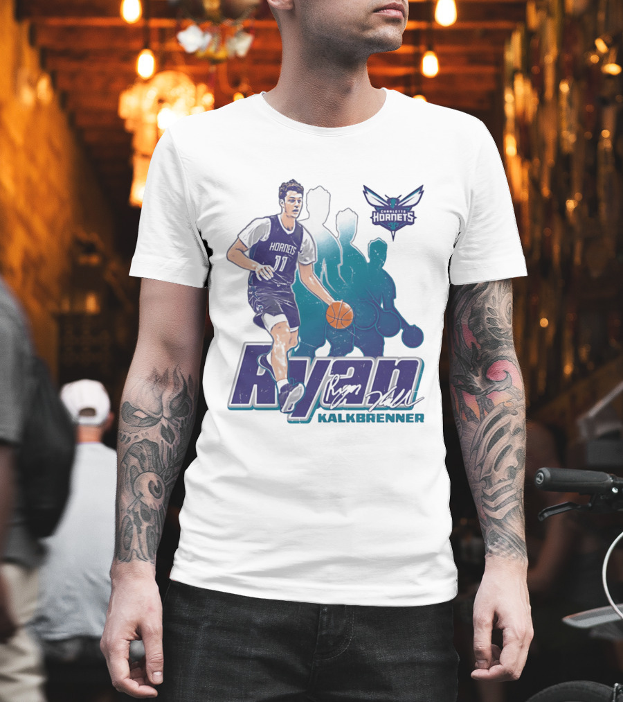 Charlotte Hornets Ryan Kalkbrenner Basketball 11 T-Shirt