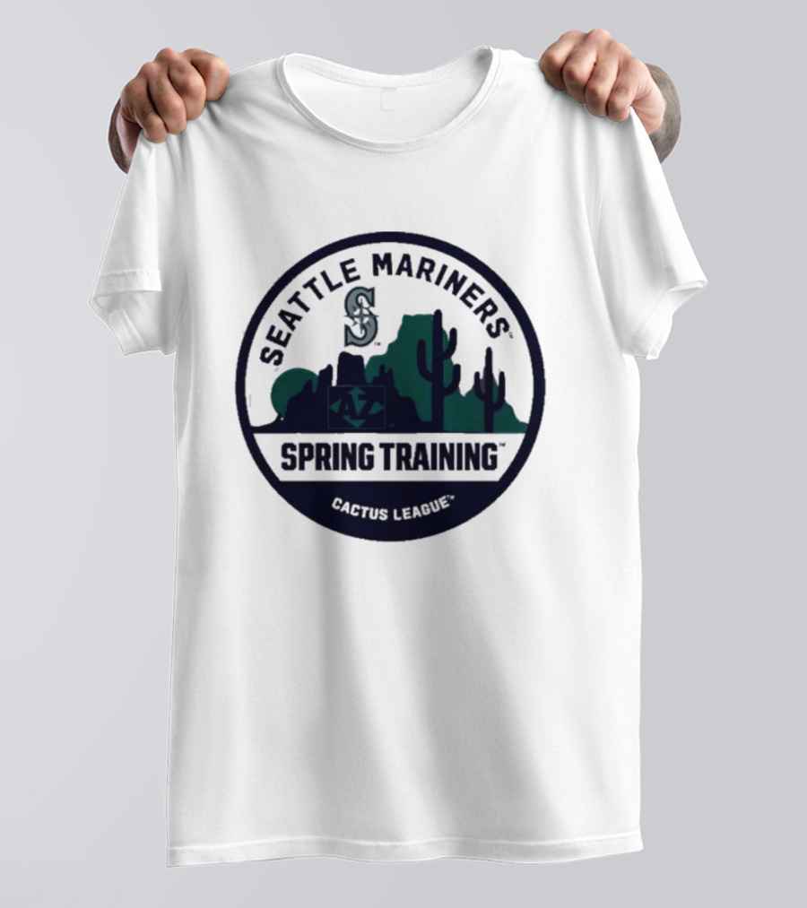 Seattle Mariners Cactus League Spring Training 2026 Desert Scene T-Shirt