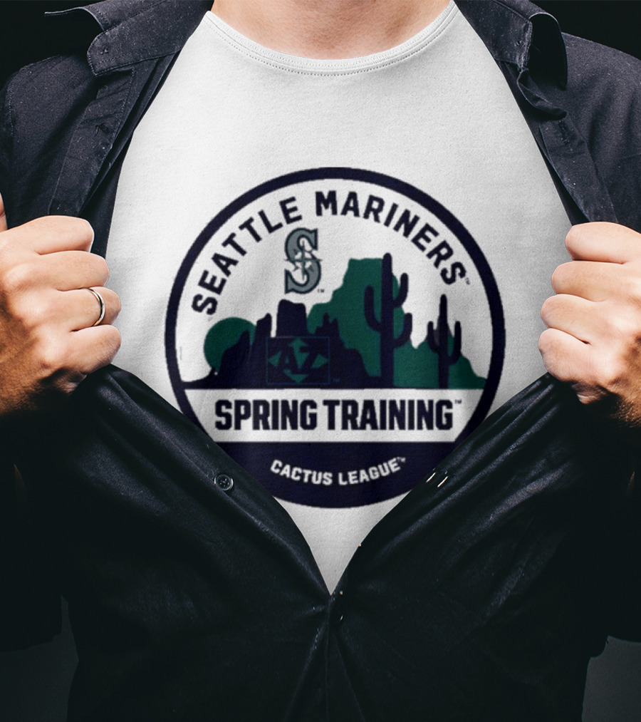 Seattle Mariners Cactus League Spring Training 2026 Desert Scene T-Shirt